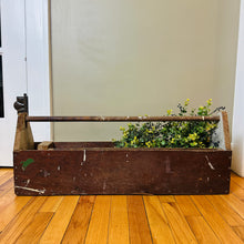 Load image into Gallery viewer, The Perfect Antique Wooden Toolbox