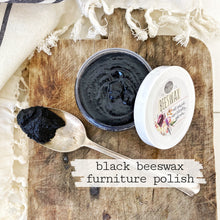 Load image into Gallery viewer, Black Beeswax Furniture Polish