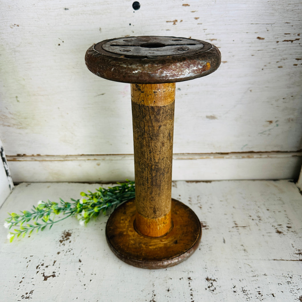 Antique Wooden Spool