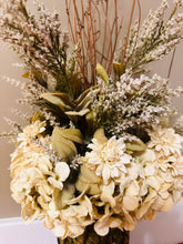 Load image into Gallery viewer, Shabby Chic Flower Arrangement
