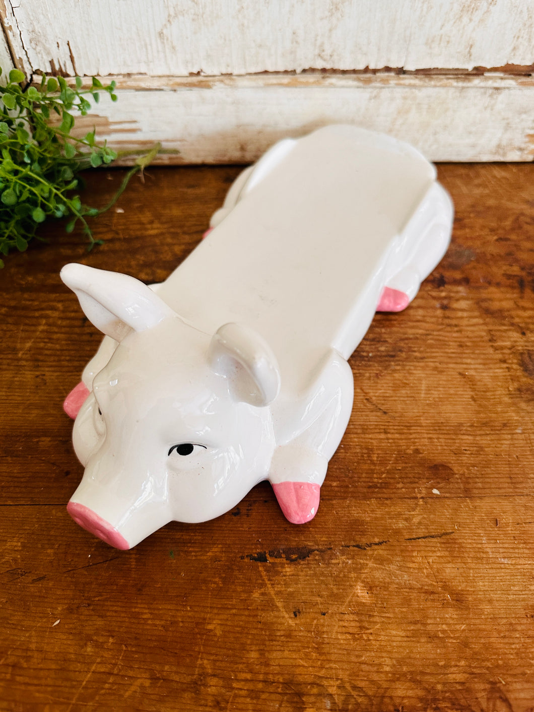 Vintage House of Lloyd Pig Cheese Plate