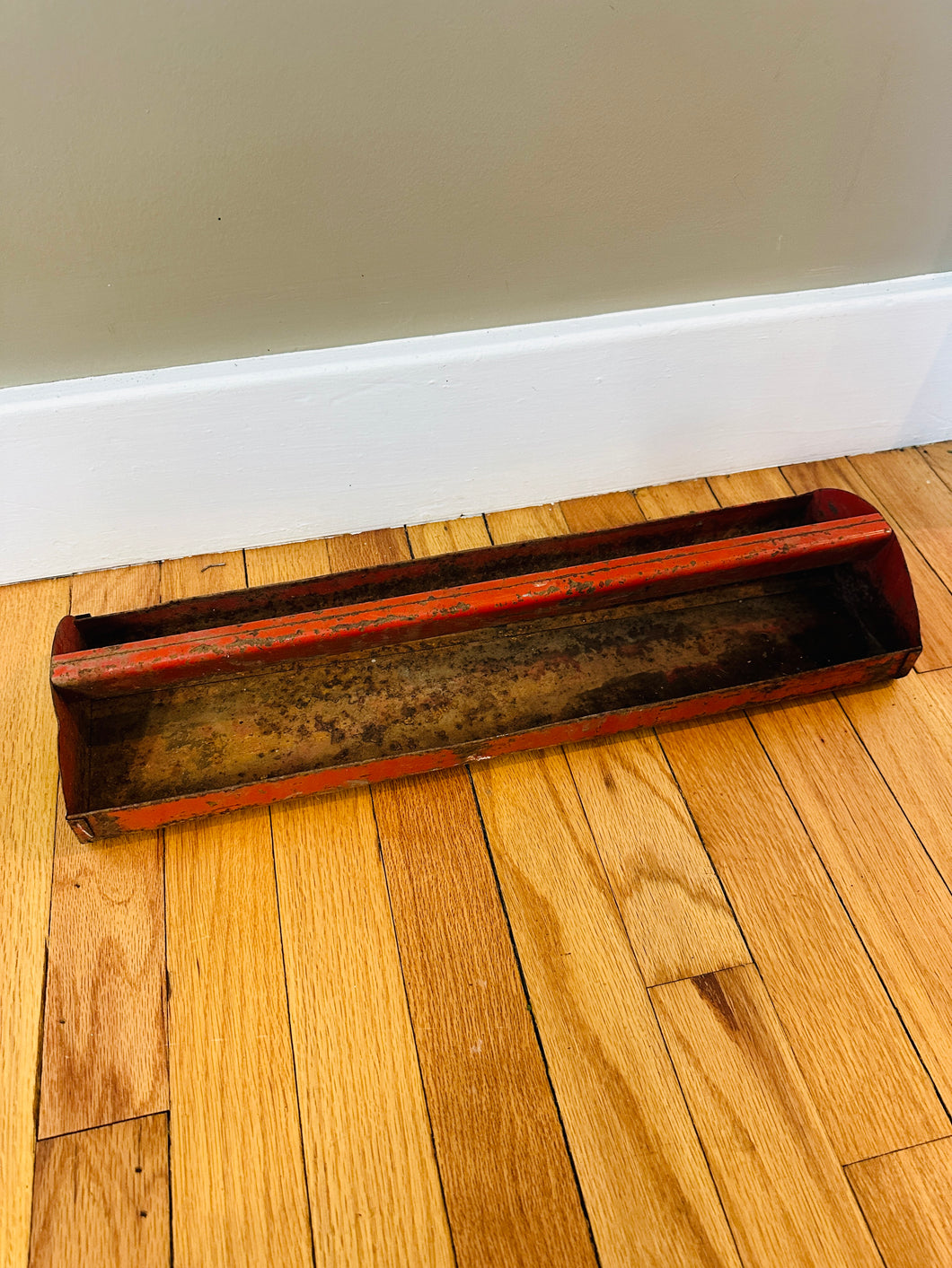Rusty Red Tool Tray