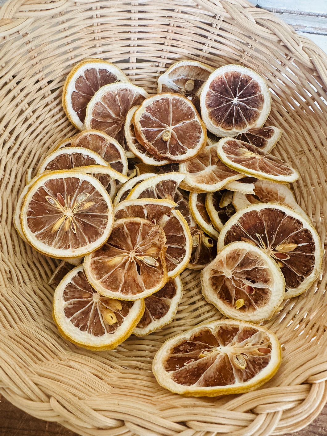 10 Dried Lemon Slices