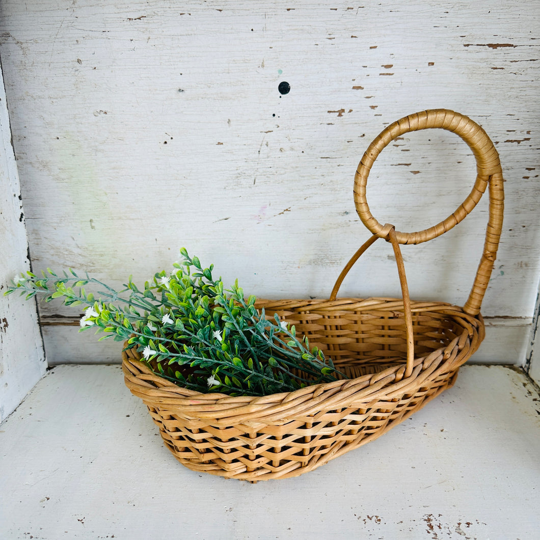 Basket with Floral