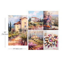 Load image into Gallery viewer, Romantic Getaway Decor Decoupage Paper | Redesign with Prima
