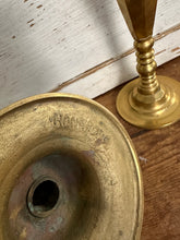 Load image into Gallery viewer, Vintage Brass Candlestick Pair
