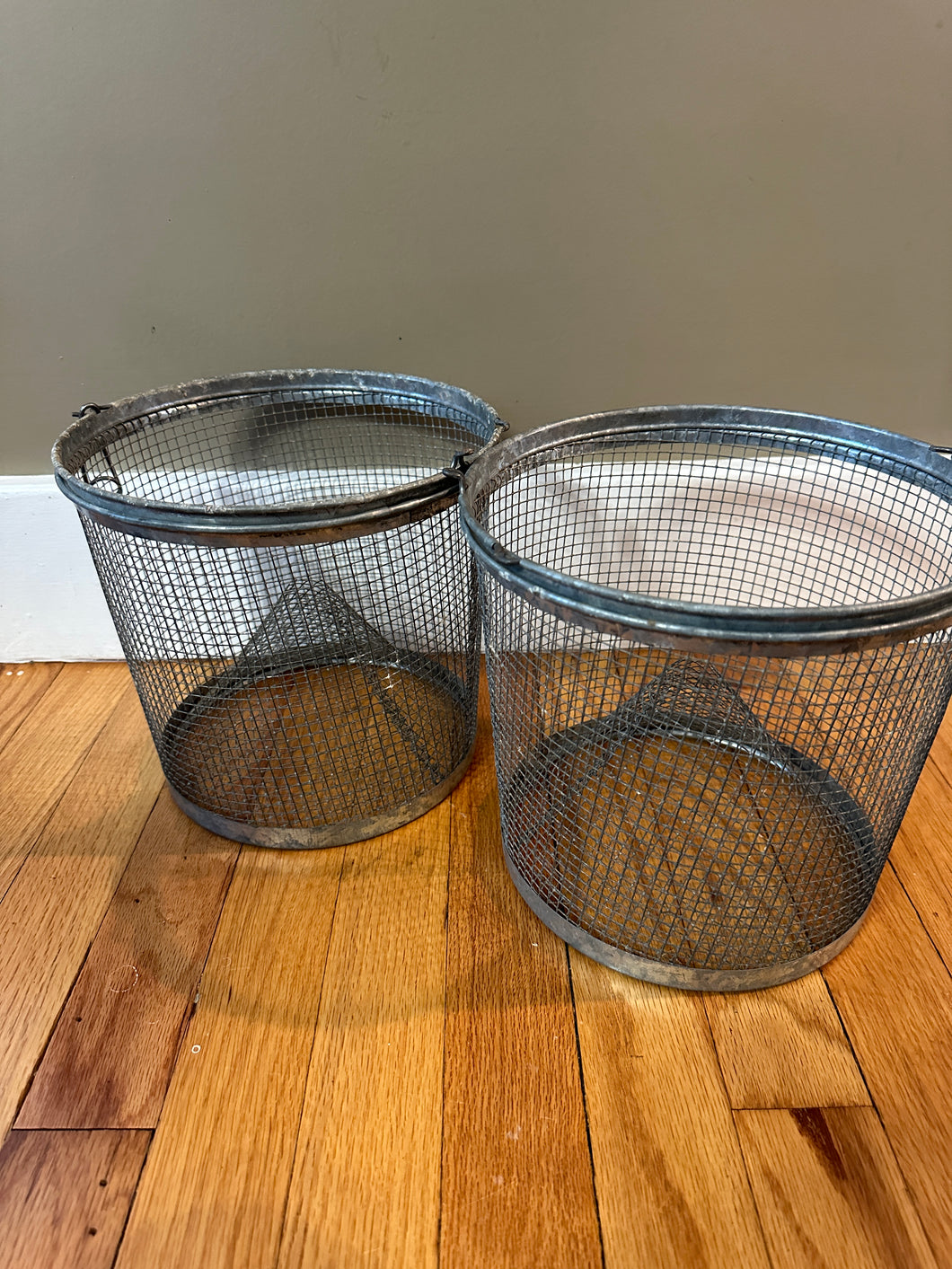 Pair of Wire Pails