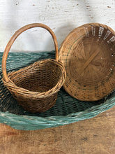 Load image into Gallery viewer, Green and Brown Basket Trio
