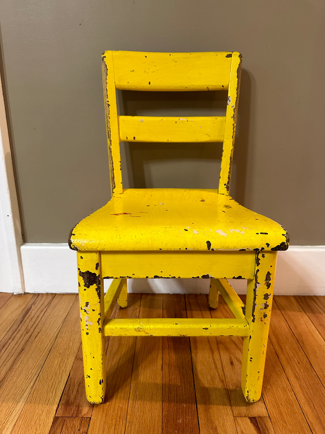 Yellow Porch Chair