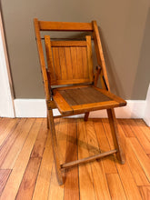 Load image into Gallery viewer, Vintage Children’s Folding Chair
