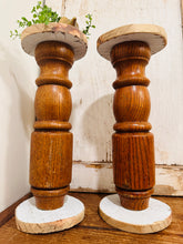 Load image into Gallery viewer, Rustic Candlesticks

