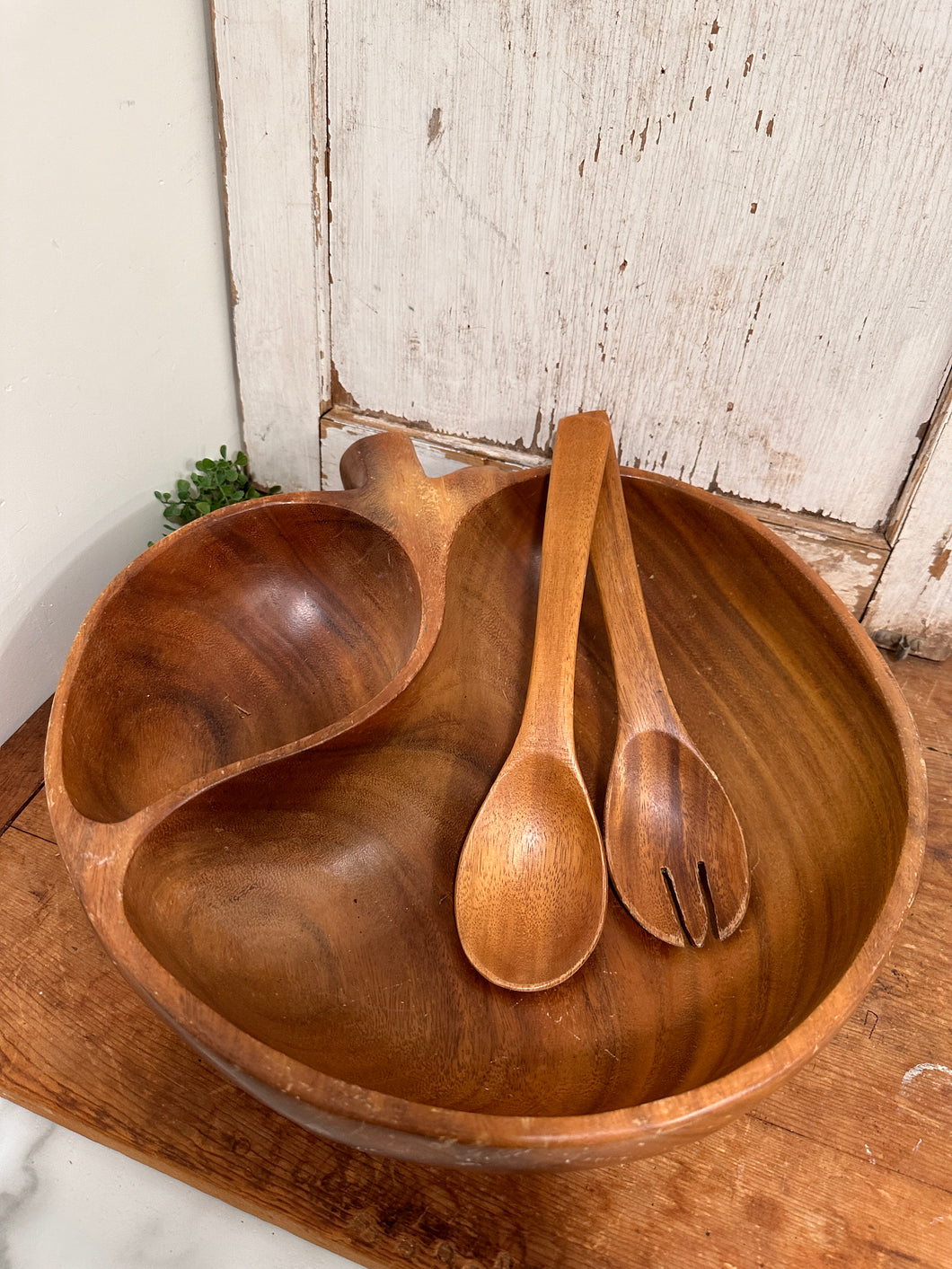 Apple Bowl and Spoon Set