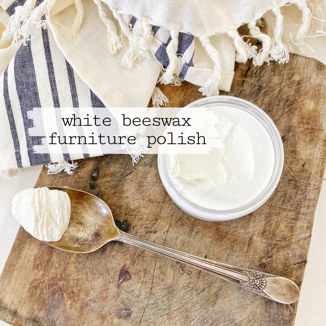 White Beeswax Furniture Polish