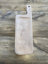 Load image into Gallery viewer, Offset Handle Cutting Board- unfinished
