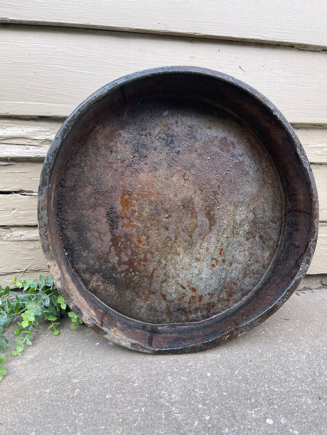 Rusty Old Oil Pan