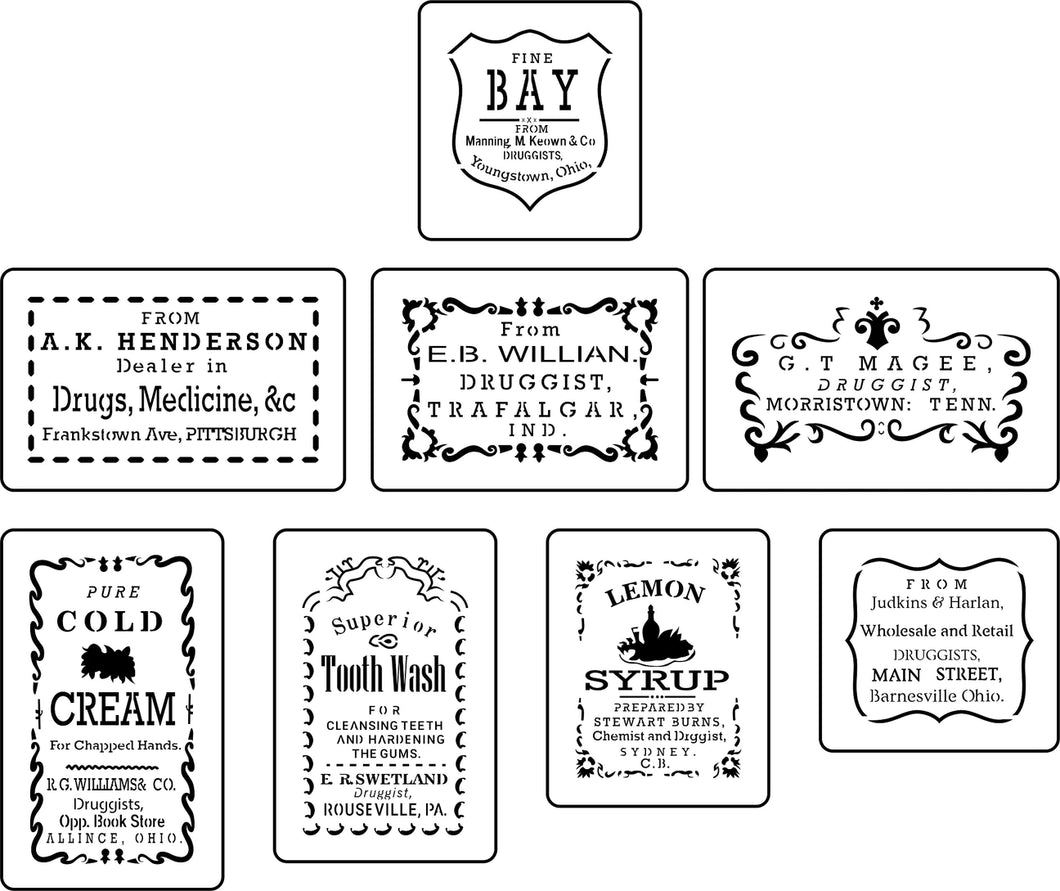 Apothecary Labels 2