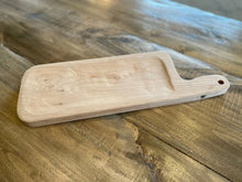 Load image into Gallery viewer, Offset Handle Cutting Board- unfinished
