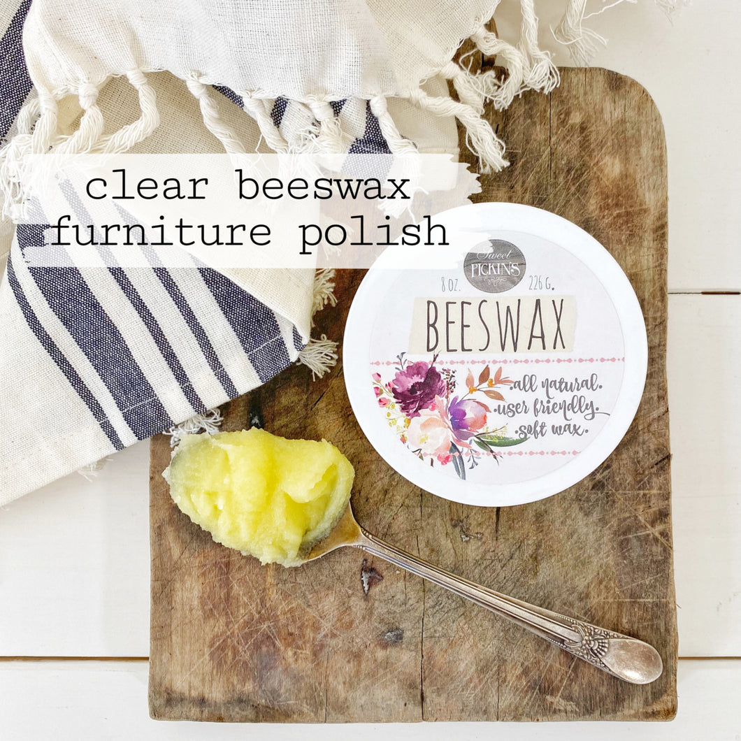 Clear Beeswax Furniture Polish